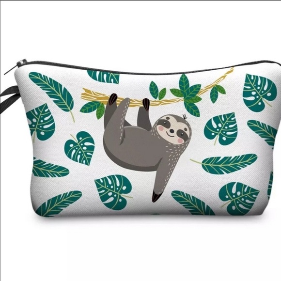 Sloth Themed Make Up Bag - Picture 7 of 8